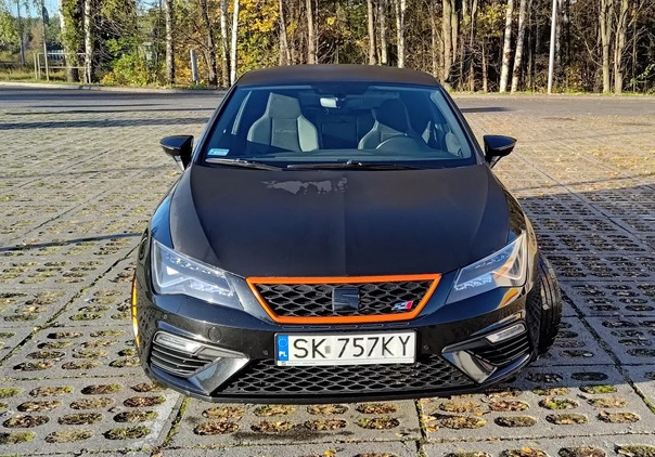 Seat Leon cena 85000 przebieg: 86420, rok produkcji 2017 z Jaworzno małe 56